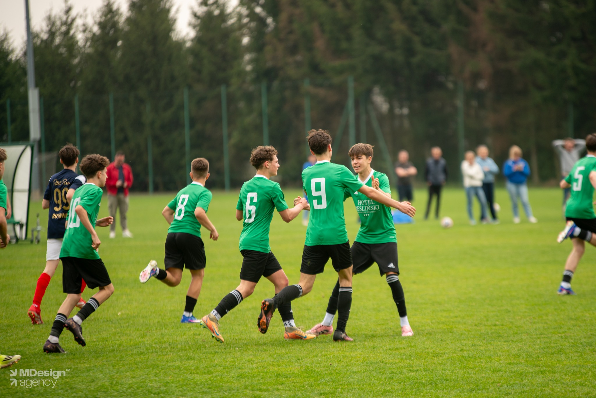 Zawodnicy Akademii KS Nasza Dyskobolia